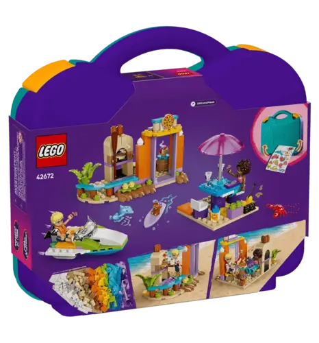 Конструктор LEGO Friends Творческий чемодан для путешествий и отдыха на пляже