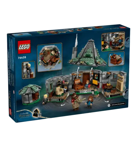 Конструктор LEGO Harry Potter Хижина Хагрида: Неожиданные гости