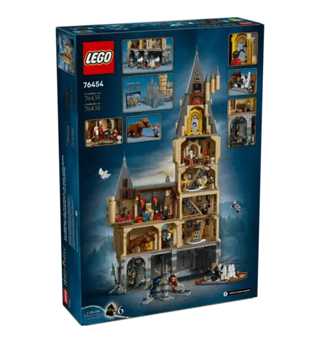 Конструктор LEGO Harry Potter Замок Гоґвортс: головна вежа