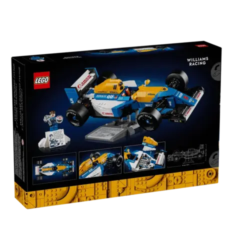 Конструктор LEGO Icons Williams Racing FW14B і Найджел Менселл