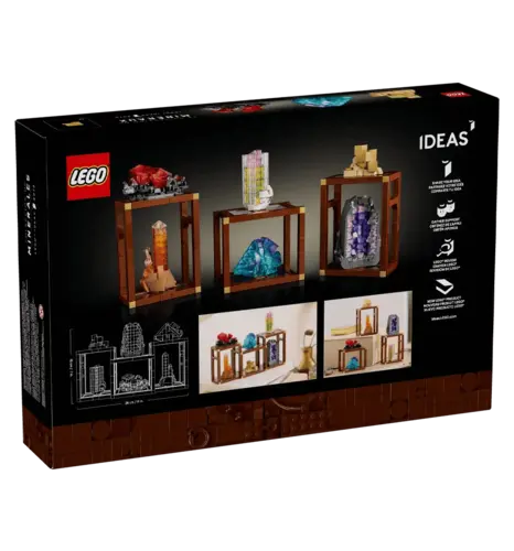 Конструктор LEGO Ideas Колекція мінералів