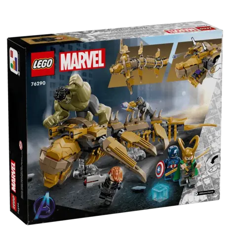 Конструктор LEGO Marvel Месники проти Левіафана