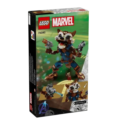 Конструктор LEGO Marvel Ракета и малыш Грут