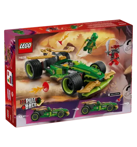 Конструктор LEGO Ninjago Автомобіль для перегонів Лойда з інерційним двигуном