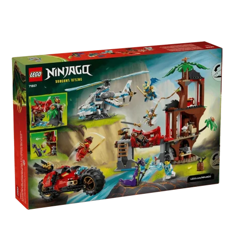 Конструктор LEGO Ninjago Автомобільна битва ніндзя біля будинку на дереві