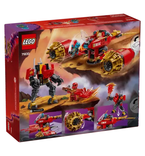 Конструктор LEGO Ninjago Штормовий робот-вершник Кая
