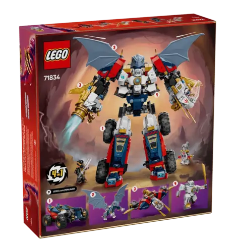 Конструктор LEGO Ninjago Ультраоб'єднувальний робот Зейна