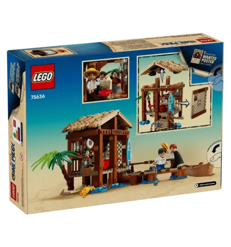 Конструктор LEGO ONE PIECE Хатина у Селищі Вітряків