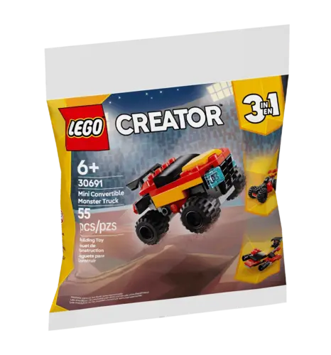 Конструктор LEGO recruitment Creator Вантажівочка-монстр з відкидним дахом