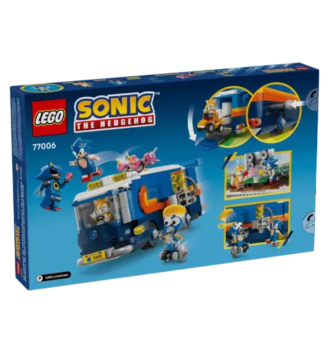 Конструктор LEGO Sonic Sonic та командна вантажівка