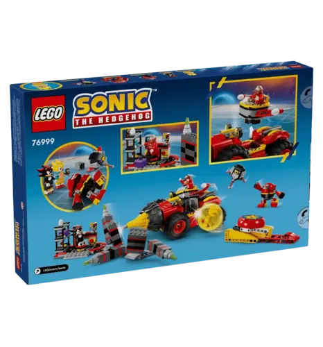 Конструктор LEGO Sonic the Hedgehog Супер Соник против Яйца-бурильщика