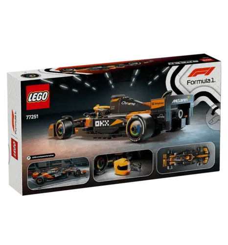 Конструктор LEGO Speed Champions Автомобіль для перегонів McLaren F1® Team MCL38
