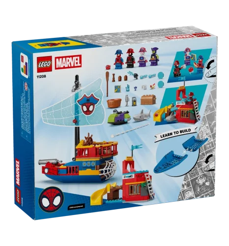 Конструктор LEGO Spidey Піратський корабель команди Павука