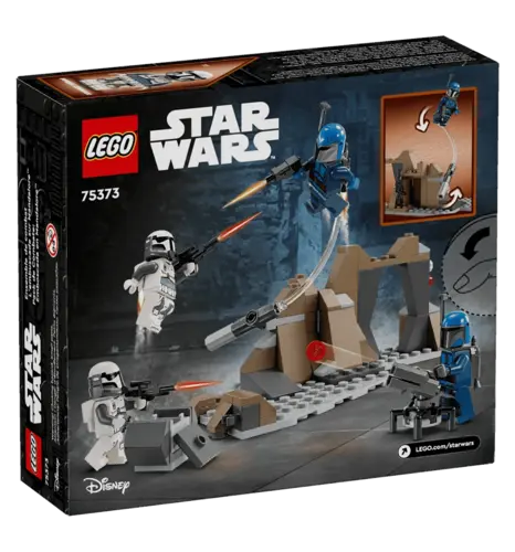 Конструктор LEGO Star Wars Бойовий комплект «Засідка на Мандалорі»