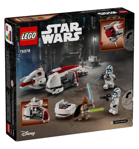 Конструктор LEGO STAR WARS Втеча на BARC спідері V29