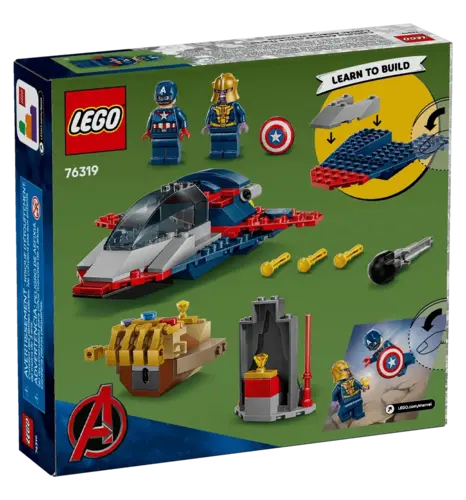 Конструктор LEGO Super Heroes Капітан Америка проти Таноса