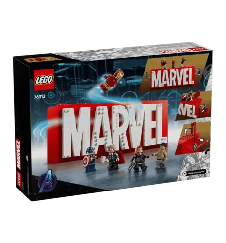 Конструктор LEGO Super Heroes Логотип і мініфігурки MARVEL