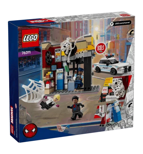 Конструктор LEGO Super Heroes Всесвіт-павук: Майлз Моралес проти Плями