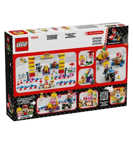 Конструктор LEGO Super Mario Mario Kart – Baby Peach & Grand Prix. Набір