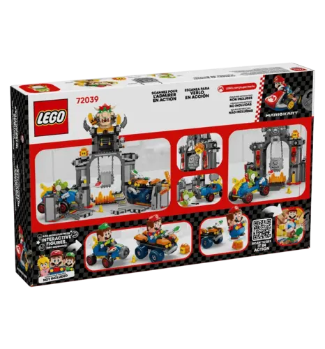 Конструктор LEGO Super Mario Mario Kart – Bowser та його замок