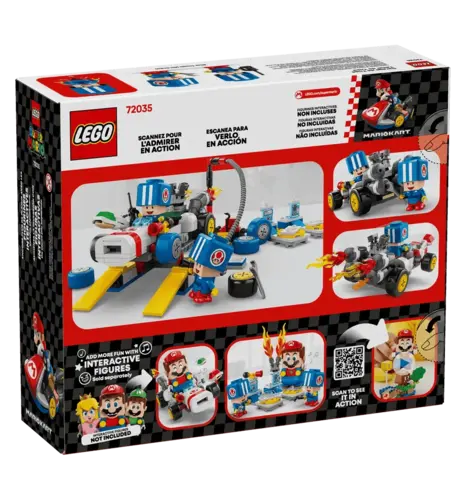 Конструктор LEGO Super Mario Mario Kart – Toad's Garage
