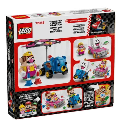 Конструктор LEGO Super Mario Mario Kart – Wario та King Boo