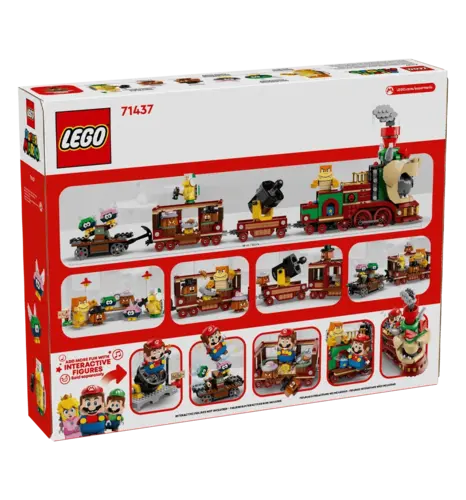 Конструктор LEGO Super Mario Швидкий потяг Боузера