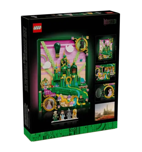 Конструктор LEGO Wicked Смарагдове місто настінний арт