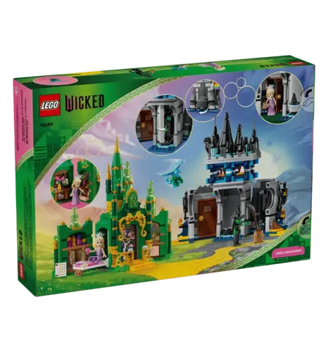 Конструктор LEGO Wicked Смарагдове місто та замок Кіамо-Ко