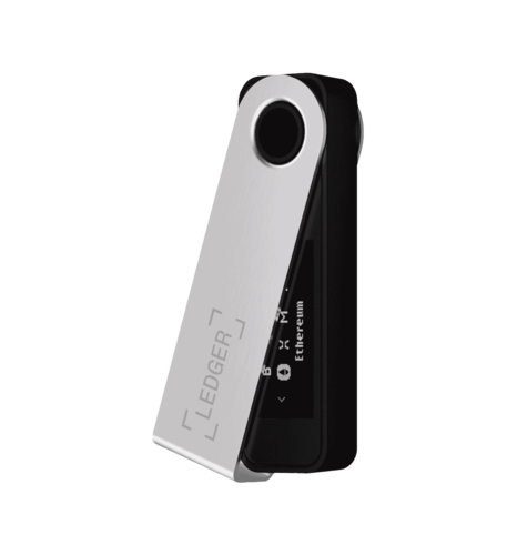Крипто-гаманець Ledger Nano S Plus Silver/black