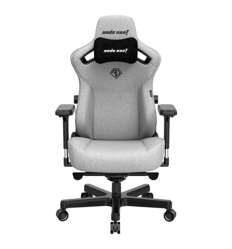 Крісло ігрове Anda Seat Kaiser 3 Grey Fabric Size XL (AD12YDC-XL-01-G-PV/F)