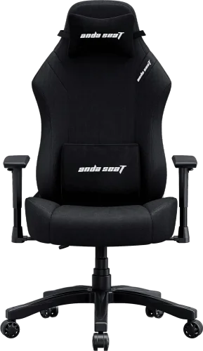 Кресло игровое Anda Seat Luna Size L Black Fabric (AD18-44-B-F)