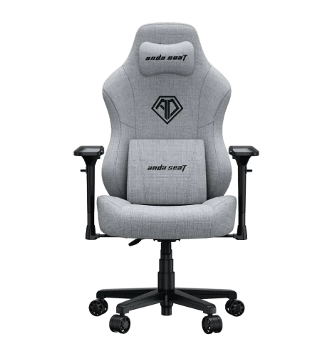 Крісло ігрове Anda Seat Phantom 3 Pro Grey Fabric Size L