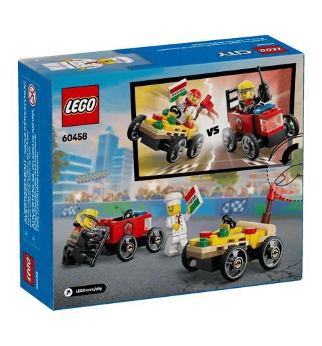 LEGO City «Піца-авто проти пожежної машини» Набір перегонів (60458)