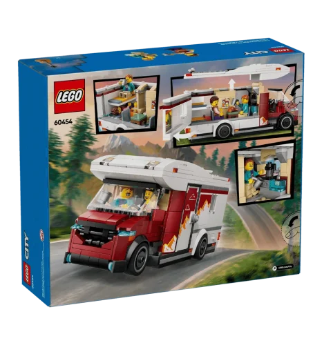 LEGO City Пригодницький будинок на колесах для відпустки 385 деталей (60454)