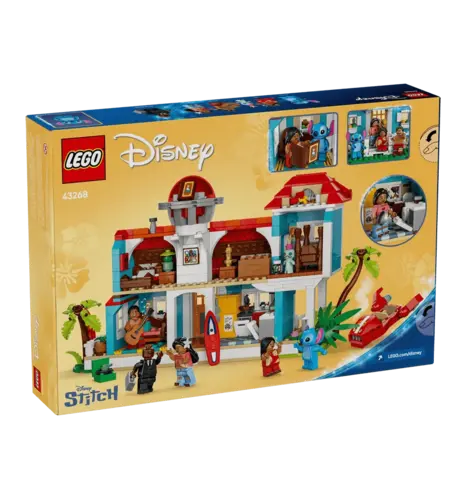 LEGO Disney Lilo Stitch Beach House (43268)