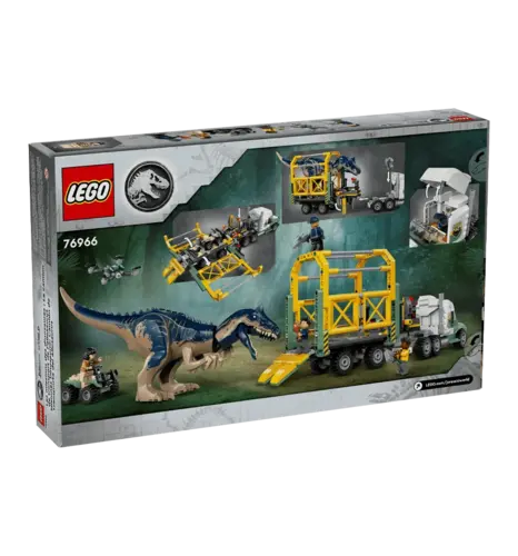 LEGO Jurassic World Dinosaur Missions Allosaurus Transport Truck (76966) *
