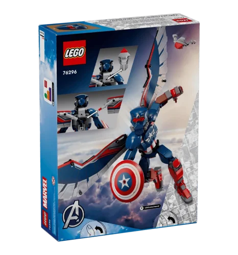 LEGO Marvel Фігурка Нового Капітана Америка для складання (76296)