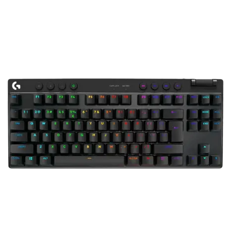 Клавіатура LOGITECH G PRO X TKL LIGHTSPEED Wireless Gaming Keyboard - BLACK (920-012136)