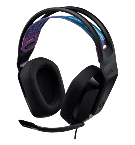 Гарнітура LOGITECH G335 Wired Gaming Headset - BLACK (981-000978)