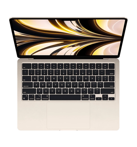 MacBook Air 13" Apple M2/8CPU/10GPU/8GB/512GB SSD/Starlight (MLY23)