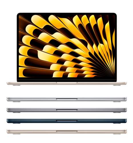 Macbook Air 13 Apple M3/8CPU/10GPU/16GB/1TB SSD/ Starlight  2024 (Z1BA0015Y)