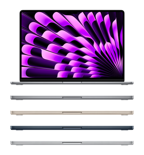 Macbook Air 15 Apple M3/8CPU/10GPU/24GB/2TB SSD/ Space Grey 2024 (Z1BP0006V)