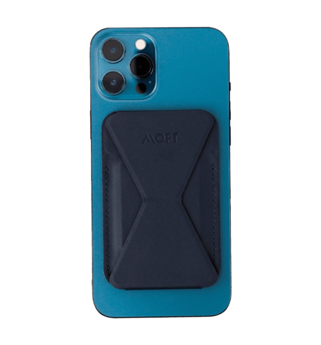 Магнітний гаманець-підставка Moft Snap-on with magsafe Dark Blue (MS007M-1-DB)