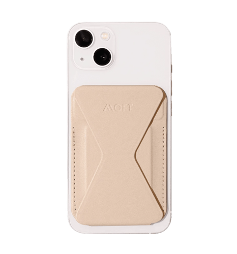 Магнітний гаманець-підставка Moft Snap-on with magsafe Nude (MS007MS-1-NUDE)