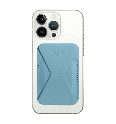 Магнітний гаманець-підставка Moft Snap-on with magsafe Windy Blue (MS007MS-1-WindyBlue)