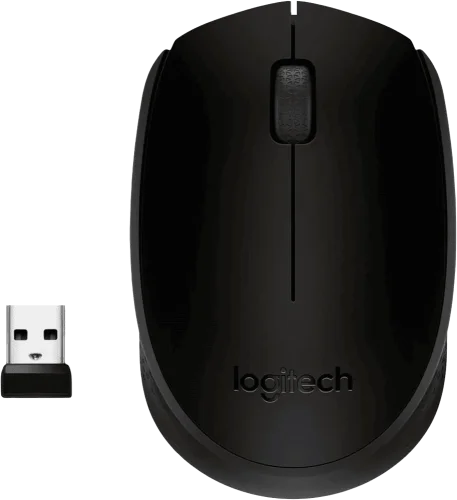Манипулятор мышь безпроводная LOGITECH M171 Wireless Mouse - BLACK