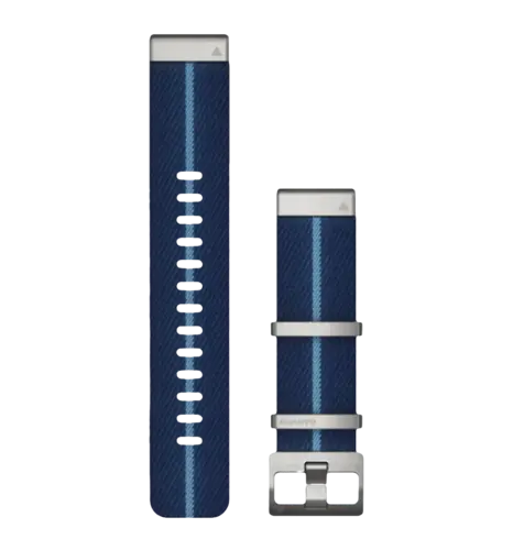 MARQ GEN2 QF 22, Jacquard Nylon Strap, Indigo Striped, ремінець
