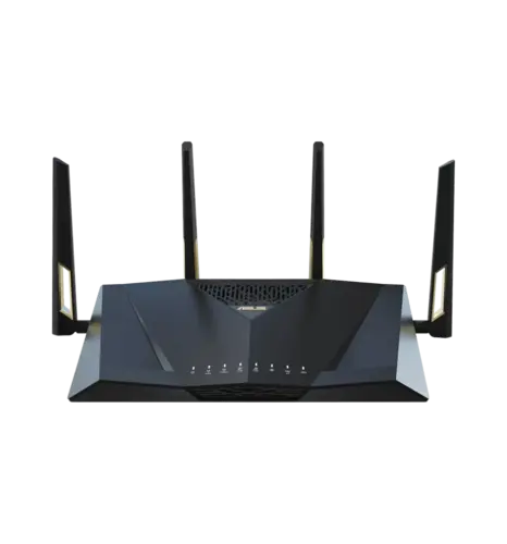 Маршрутизатор ASUS RT-AX88U PRO AX6000, 4xGE LAN, 2.5xGE WAN, 1x2.5GE WAN/LAN, 1xUSB3.2, 1xUSB2.0, M