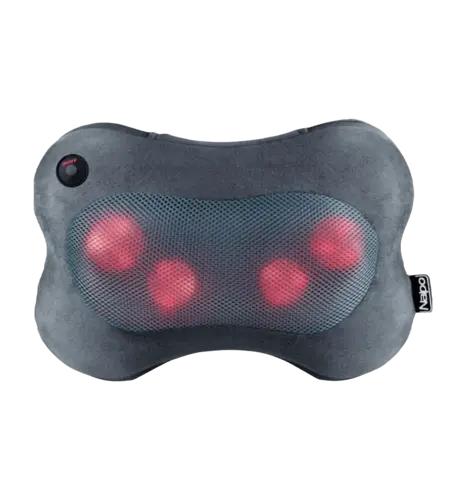 Масажна подушка NAIPO Back and Neck (Ultra-soft Plush Fabric) MGP-129M